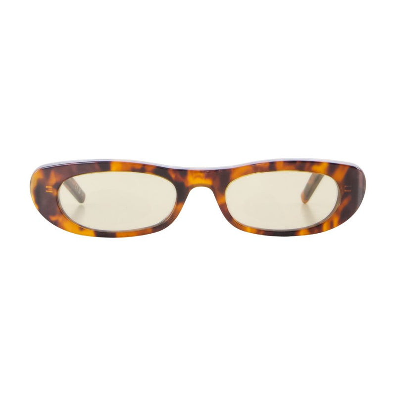 Saint Laurent Sl Acetate Tortoiseshell Sunglasses — Brown