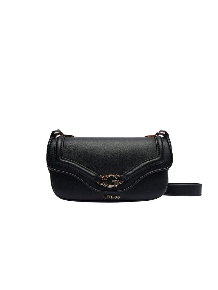 Guess Crossbody Bag — Black Polyurethane