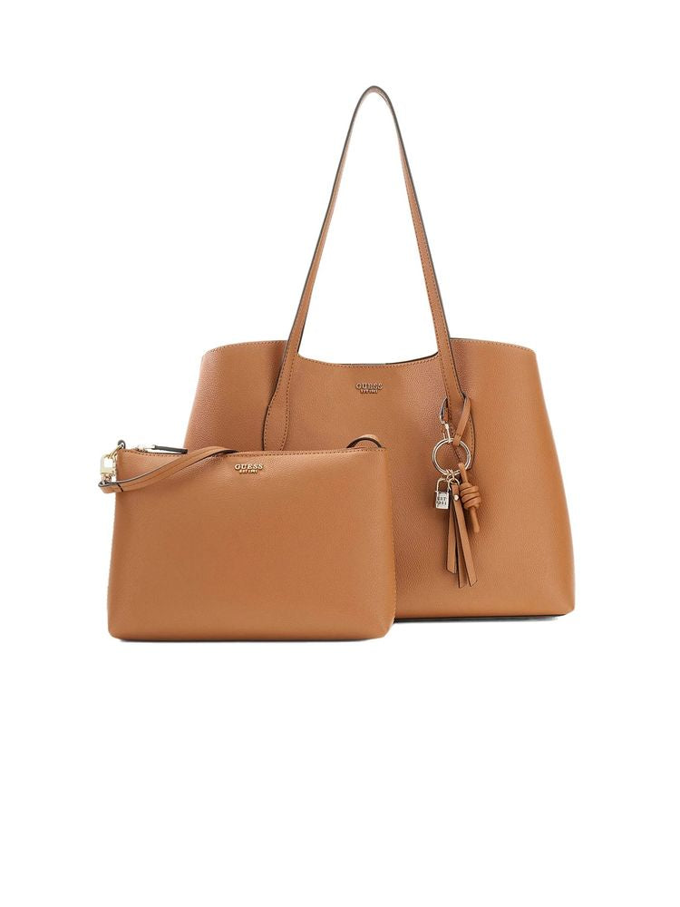 Guess Tote Bag — Caramel Polyurethane