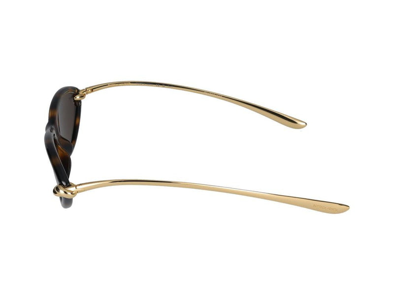 Bottega Veneta Bv1390s Sunglasses — Tortoiseshell Injected