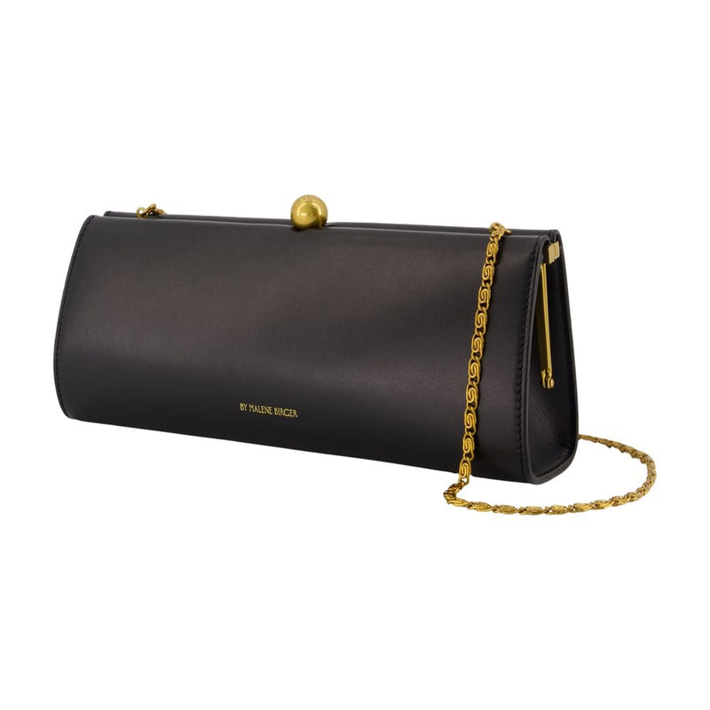 By Malene Birger Clutch — Black Cowhide