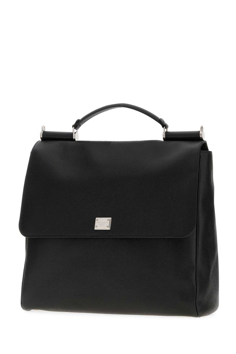 Dolce & Gabbana Top Handle Bag — Black