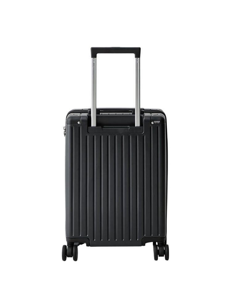 Guess Hardside Rolling Luggage Travel Bag — Black Polyamide (nylon) Hand