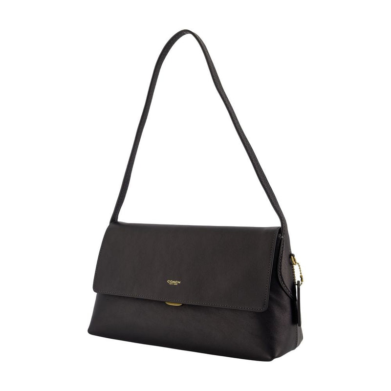 Coach Chelsea Shoulder Bag — Black Cowhide