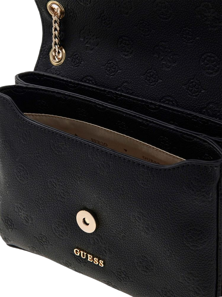 Guess Anise Crossbody Bag — Black Polyurethane