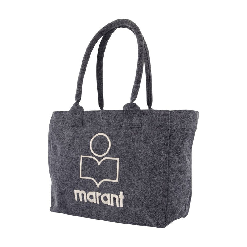 Isabel Marant Yenky Tote Bag — Gray Cotton