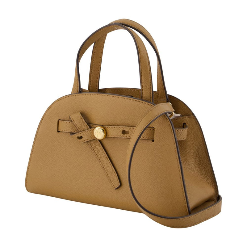 Tory Burch Shoulder Bag — Beige Calfskin
