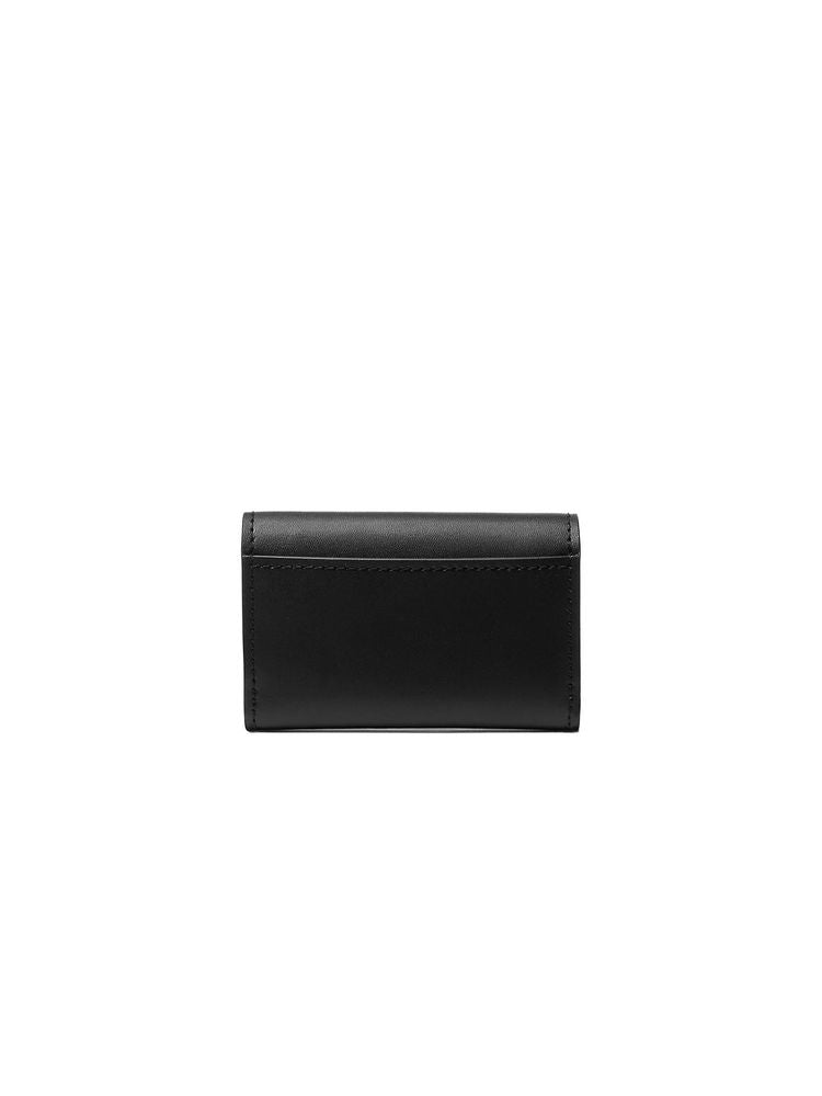 Michael Kors Lyra Wallet — Black Leather