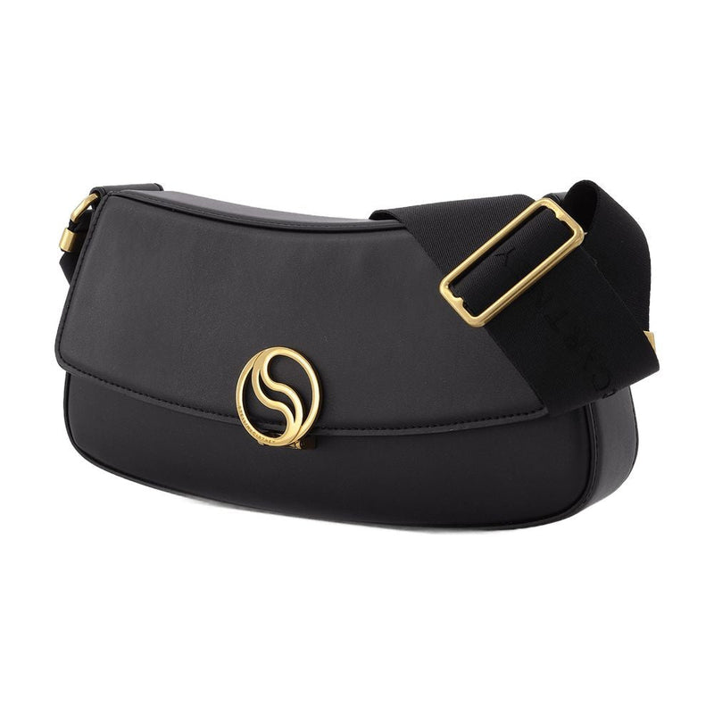 Stella Mccartney Shoulder Bag — Black Synthetic_leather