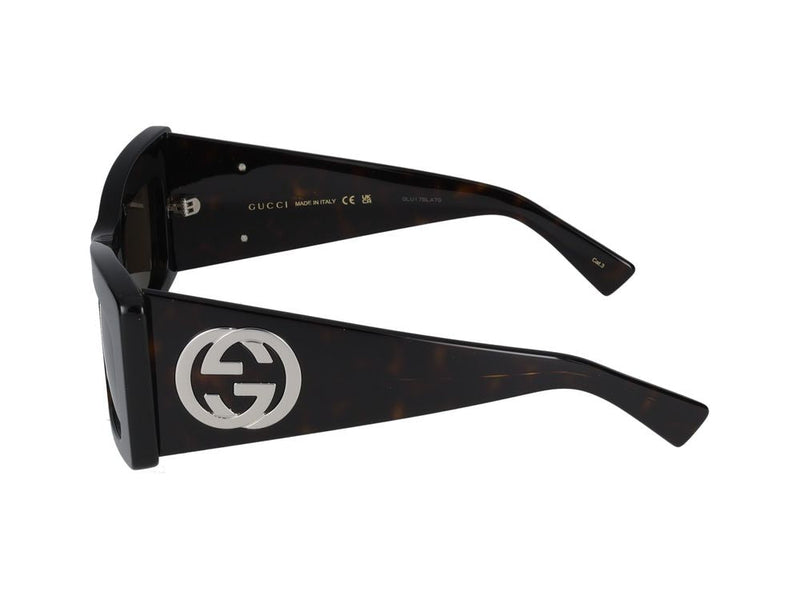 Gucci Gg1842s Sunglasses — Black Acetate