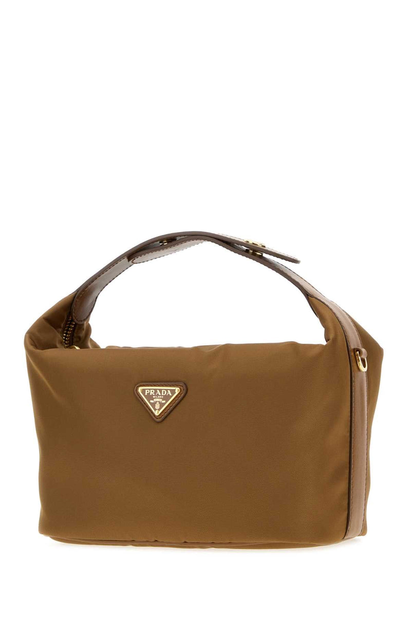 Prada Chérie Shoulder Bag — Camel