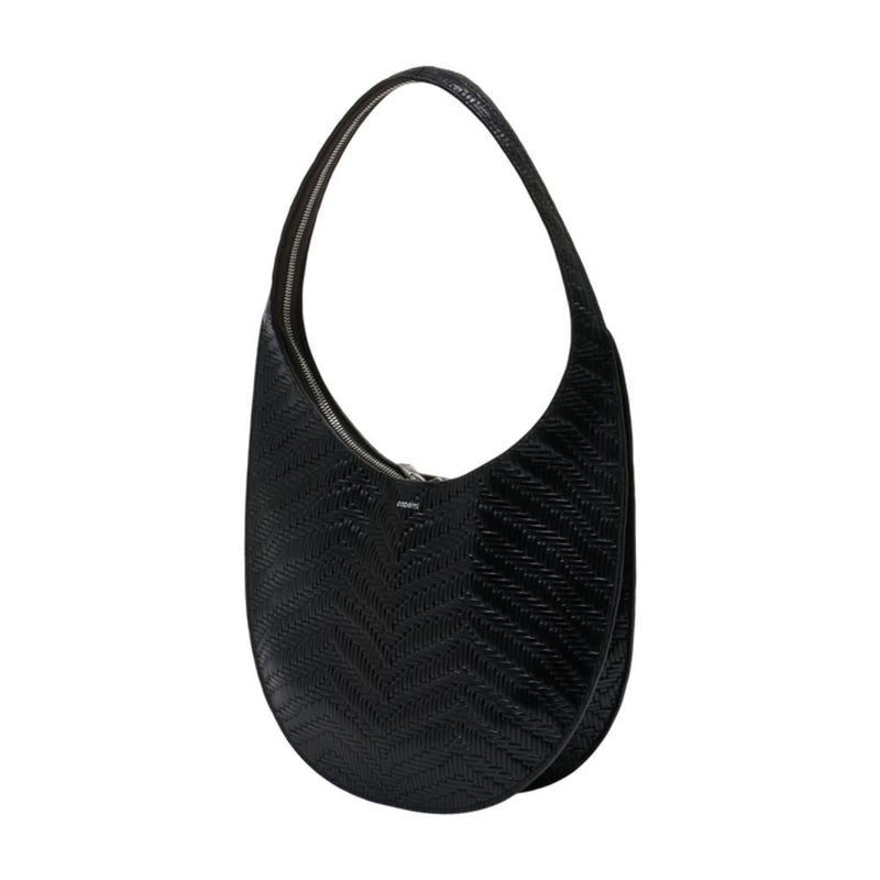 Coperni Shoulder Bag — Black Calfskin