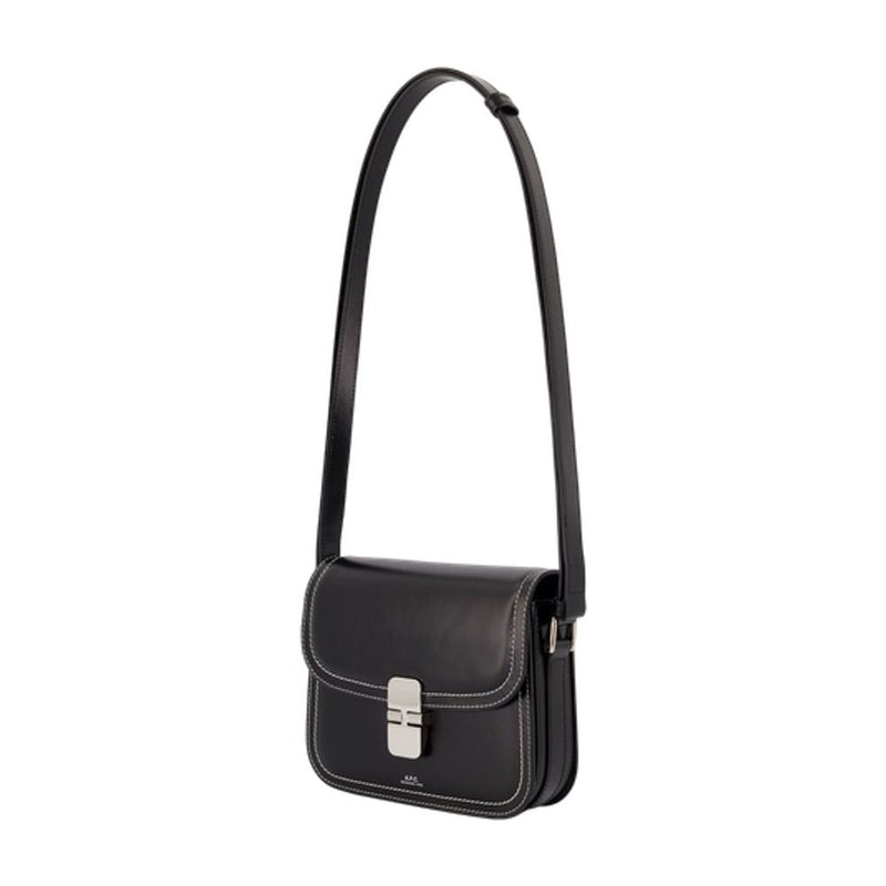 A.p.c. Crossbody Bag — Black Cowhide