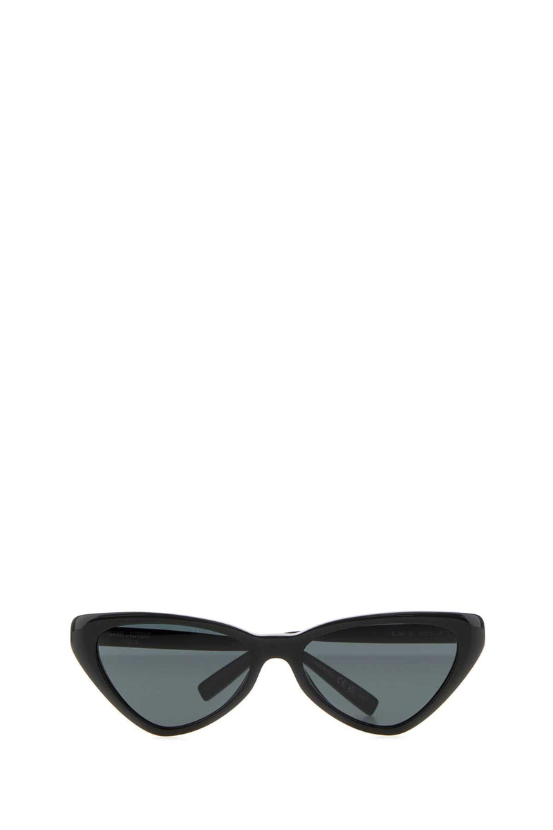 Saint Laurent Ysl Cat-Eye Acetate Sunglasses — Black Exterior