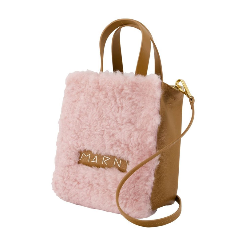 Marni Tote Bag — Pink Lambskin