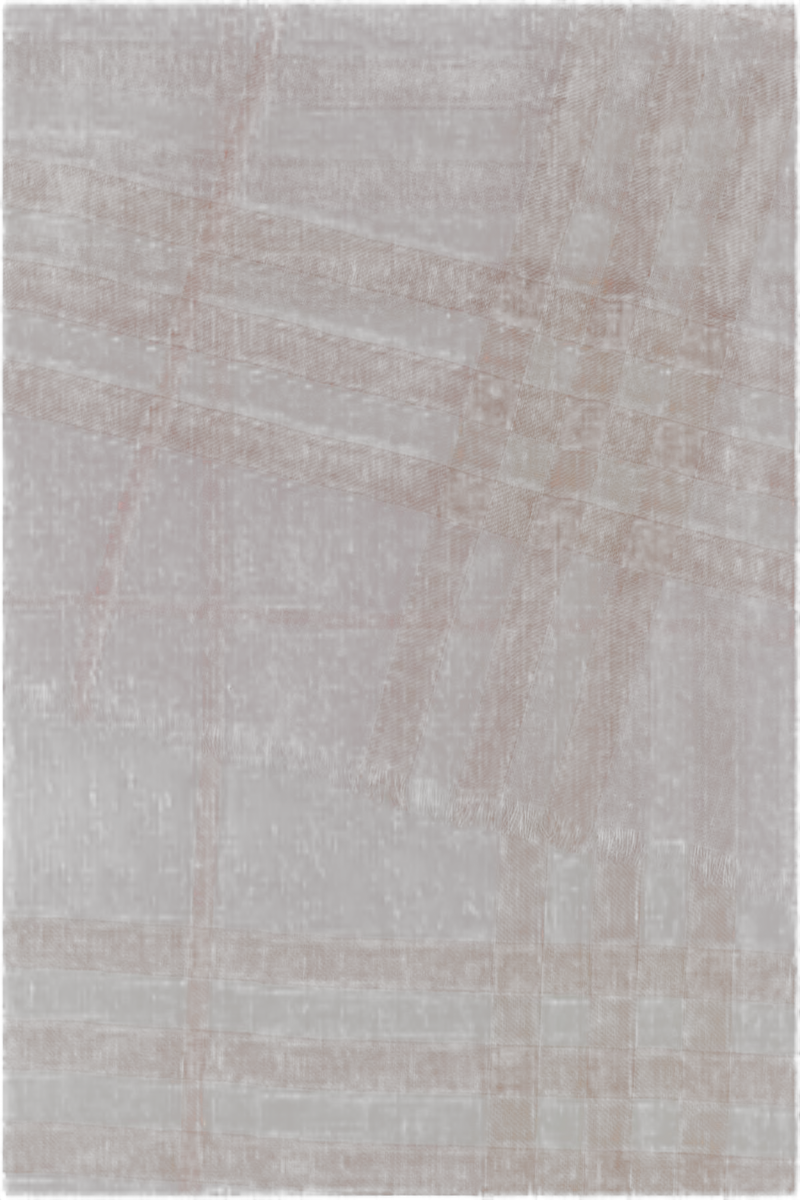 Burberry Striped Wool Scarf — Pink Exterior: Scarfs