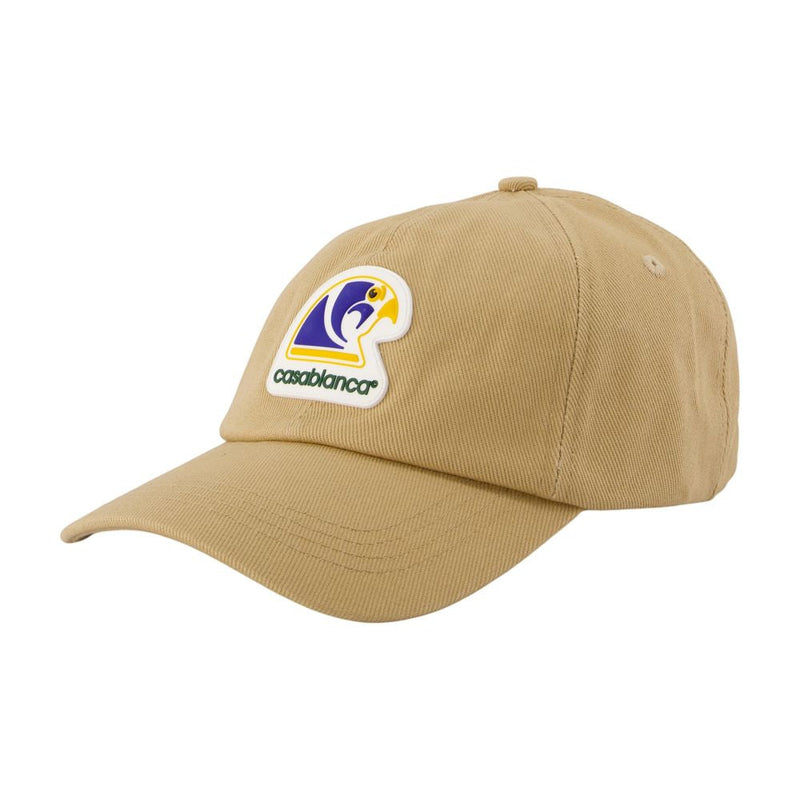 Casablanca A-Hat-002-04 Baseball Cap — Beige Cotton Caps