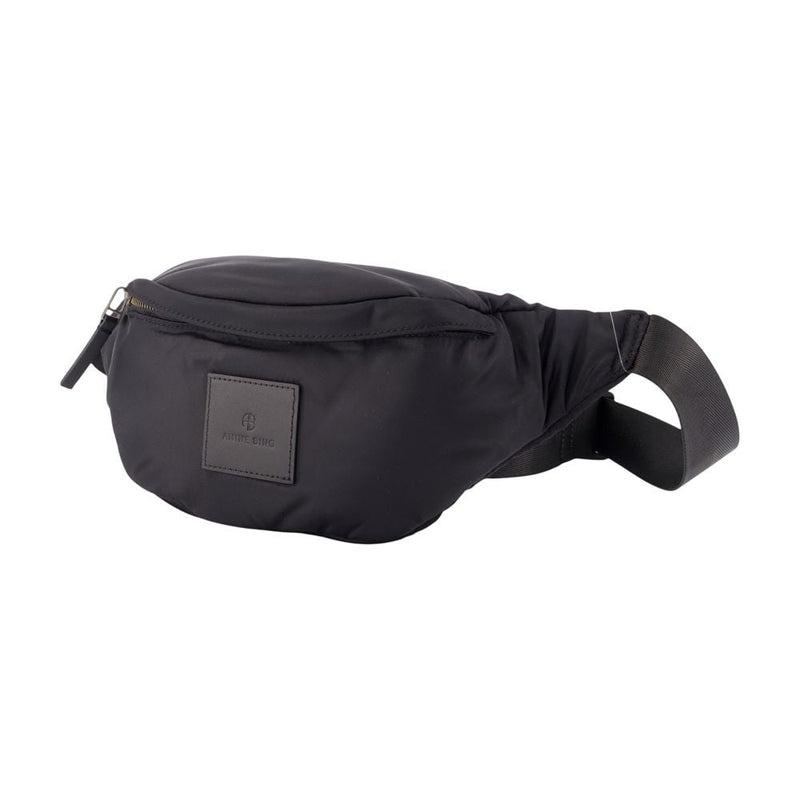 Anine Bing Leon Belt Bag — Black Nylon