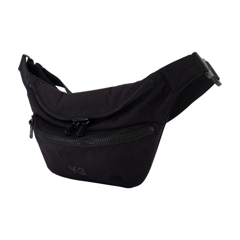 Y-3 Utilitarian Synthetic Belt Bag — Black