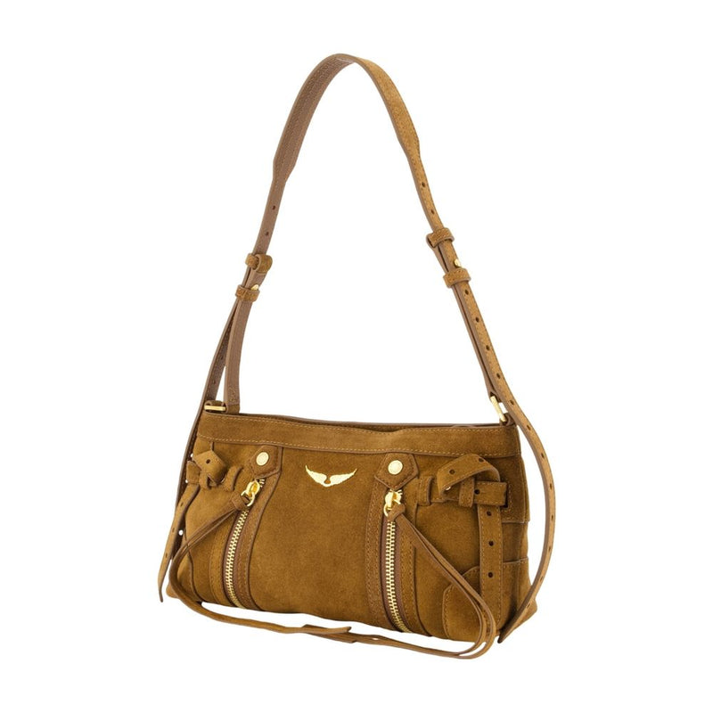 Zadig & Voltaire Shoulder Bag — Brown Calfskin