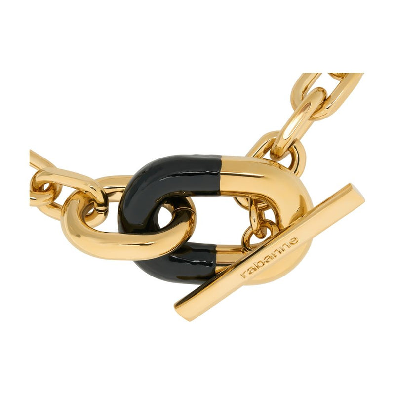 Rabanne Chain-Link Metal Bracelet — Gold Bracelets