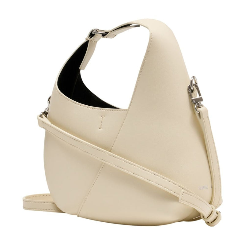 Samsøe Shoulder Bag — Ivory Calfskin