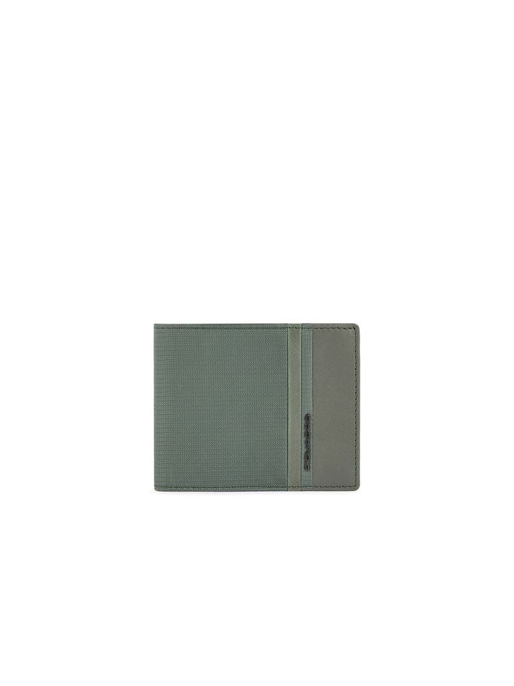 Piquadro Recycled Polyester Wallet — Green