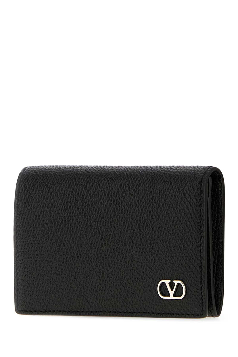 Valentino Garavani Holder Card Case — Black Wallet