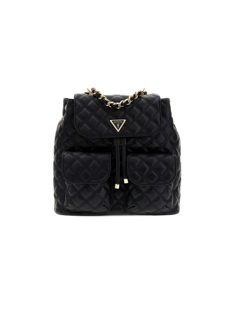 Guess Backpack — Black Polyurethane