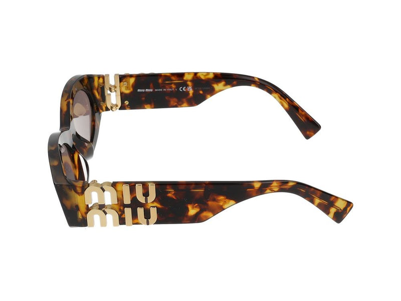 Miu Miu 0mu Tortoiseshell Acetate Sunglasses —