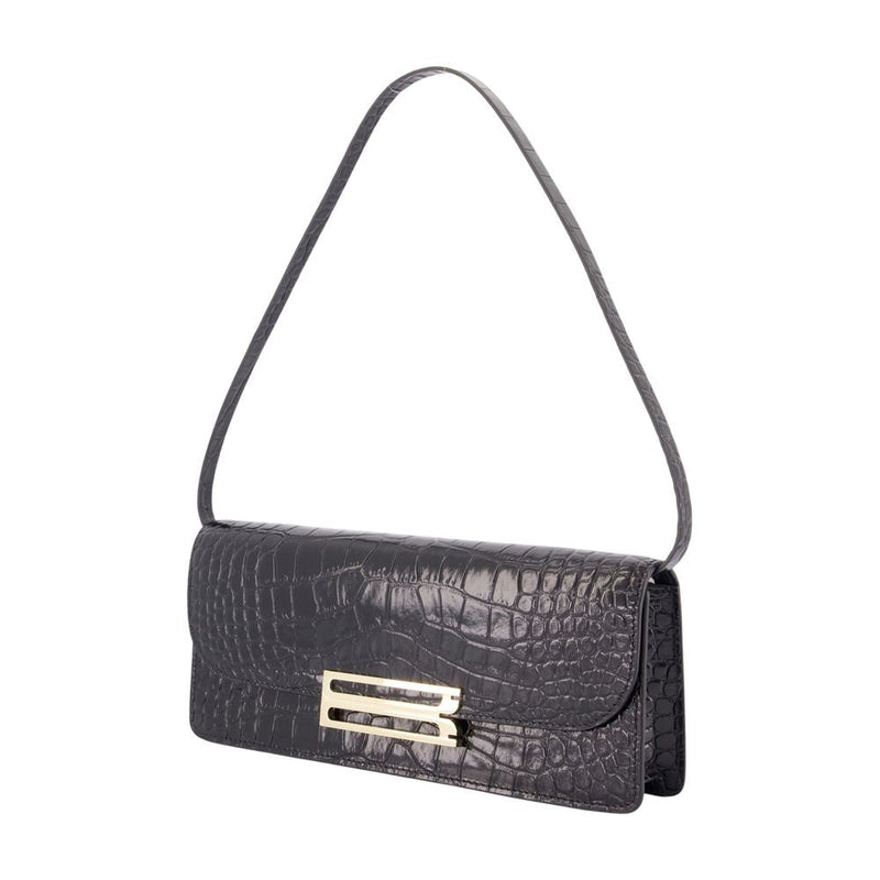 Victoria Beckham Clutch — Black Calfskin
