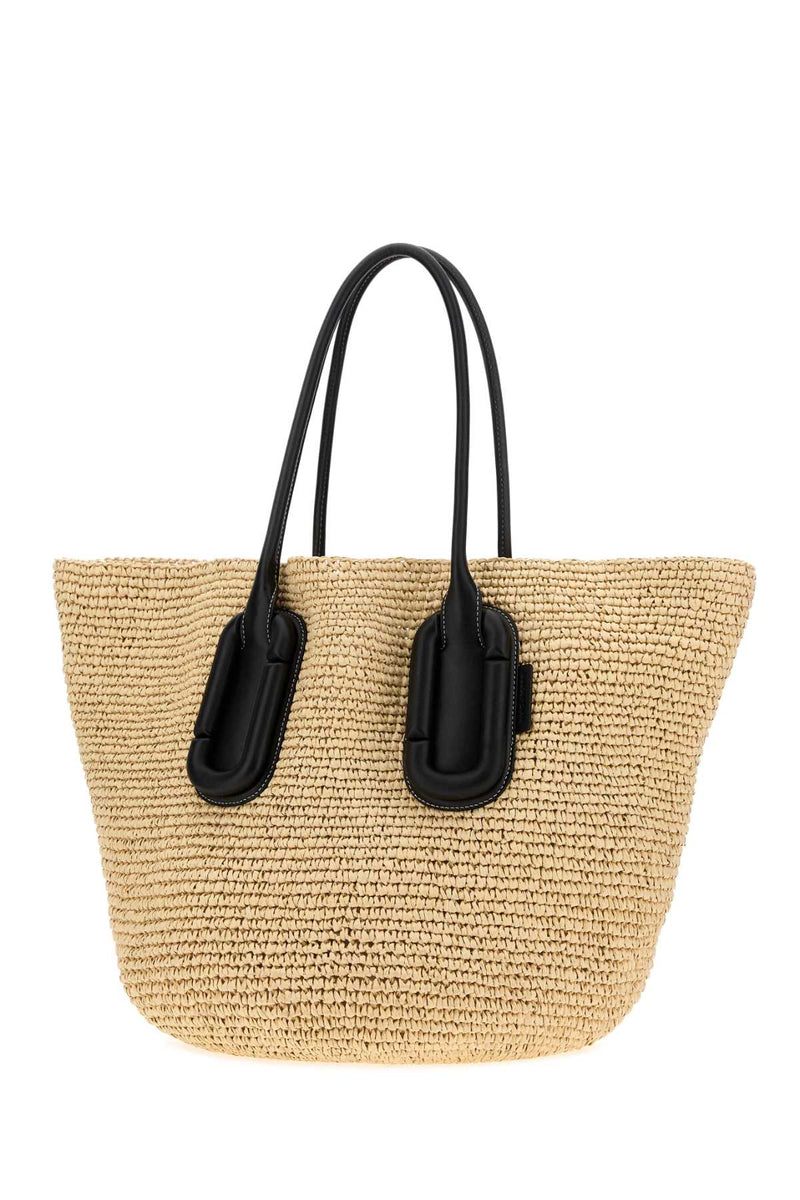 Marc Jacobs Tote Bag — Beige Exterior: Straw