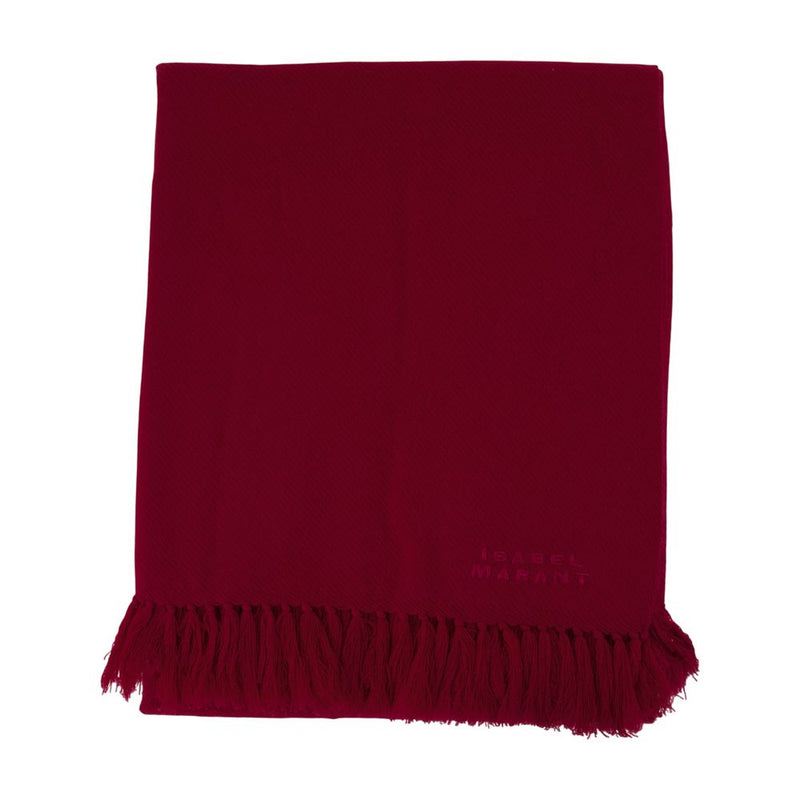Isabel Marant Scarf — Purple Cotton Scarfs