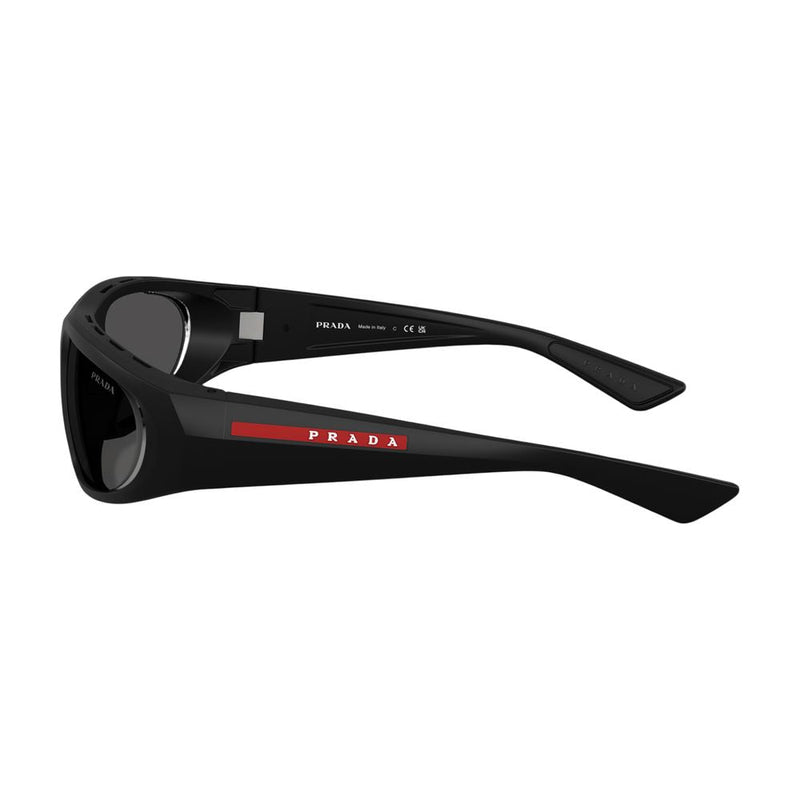 Prada 0psb03s-1bo06f57 Sunglasses — Black Acetate