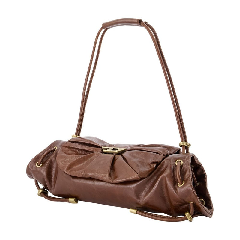 Diesel Shoulder Bag — Brown Cowhide