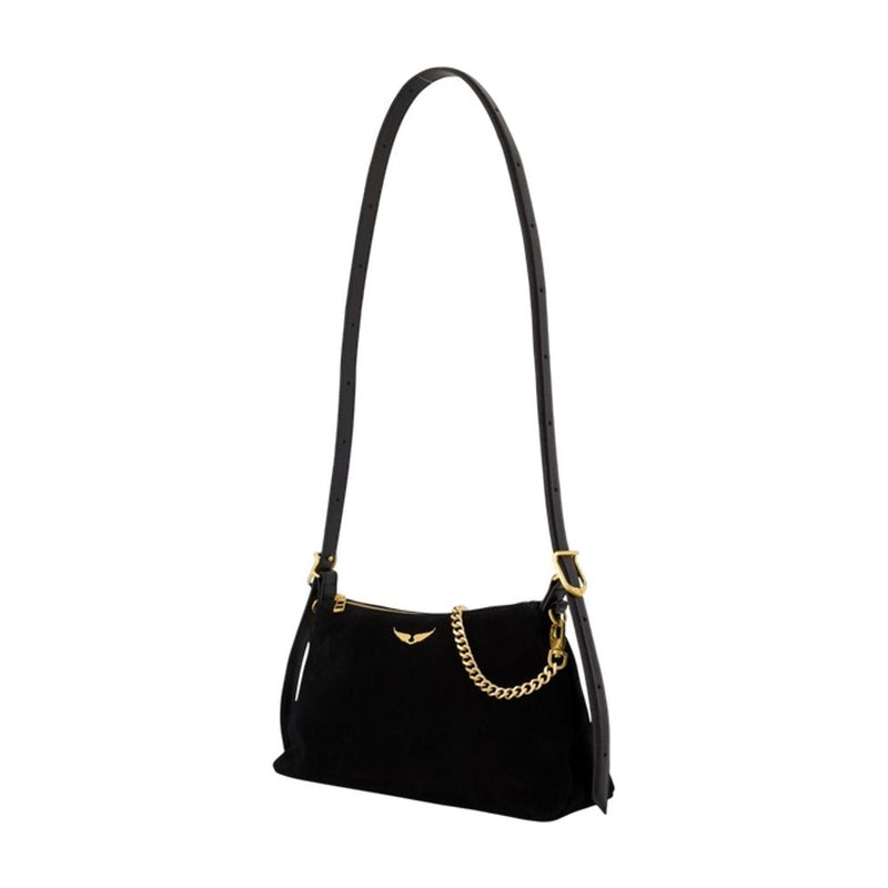 Zadig & Voltaire Shoulder Bag — Black Cowhide