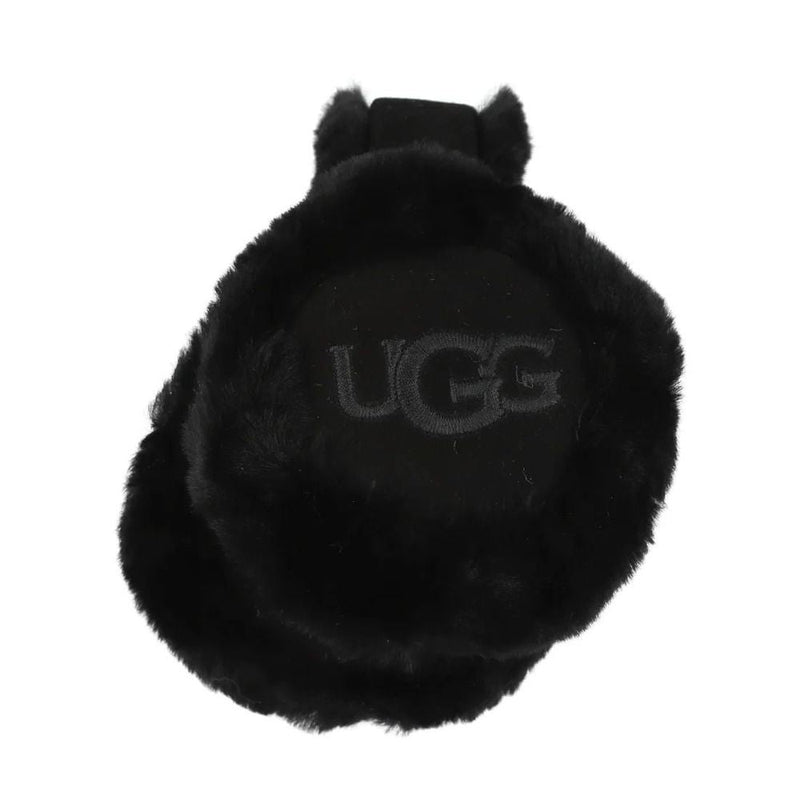 Ugg 20955 Sheepskin Earmuff — Black Winter Hats
