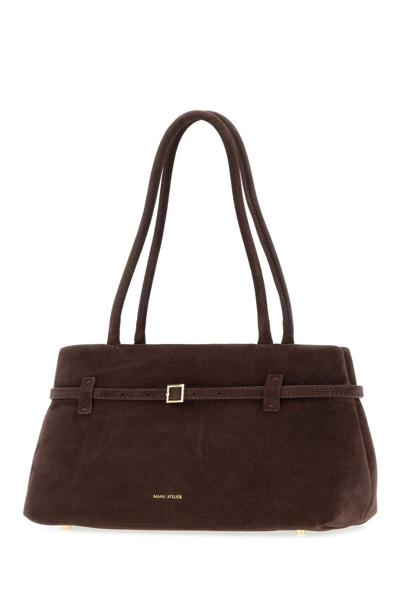 Manu Atelier Le Cambon East West Shoulder Bag — Brown