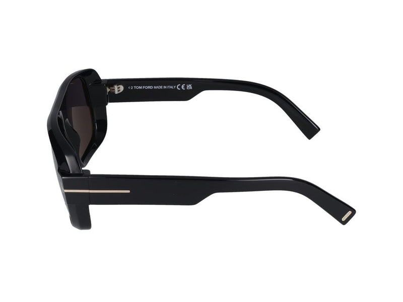 Tom Ford Ft1101 Injected Plastic Sunglasses — Black