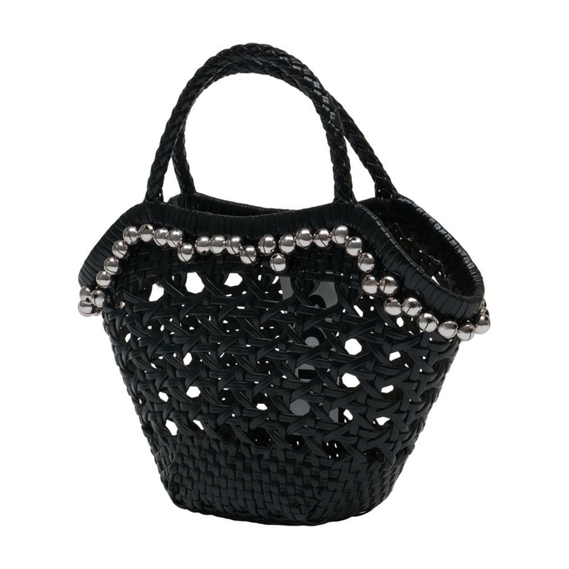 Osoi Tote Bag — Black Raffia