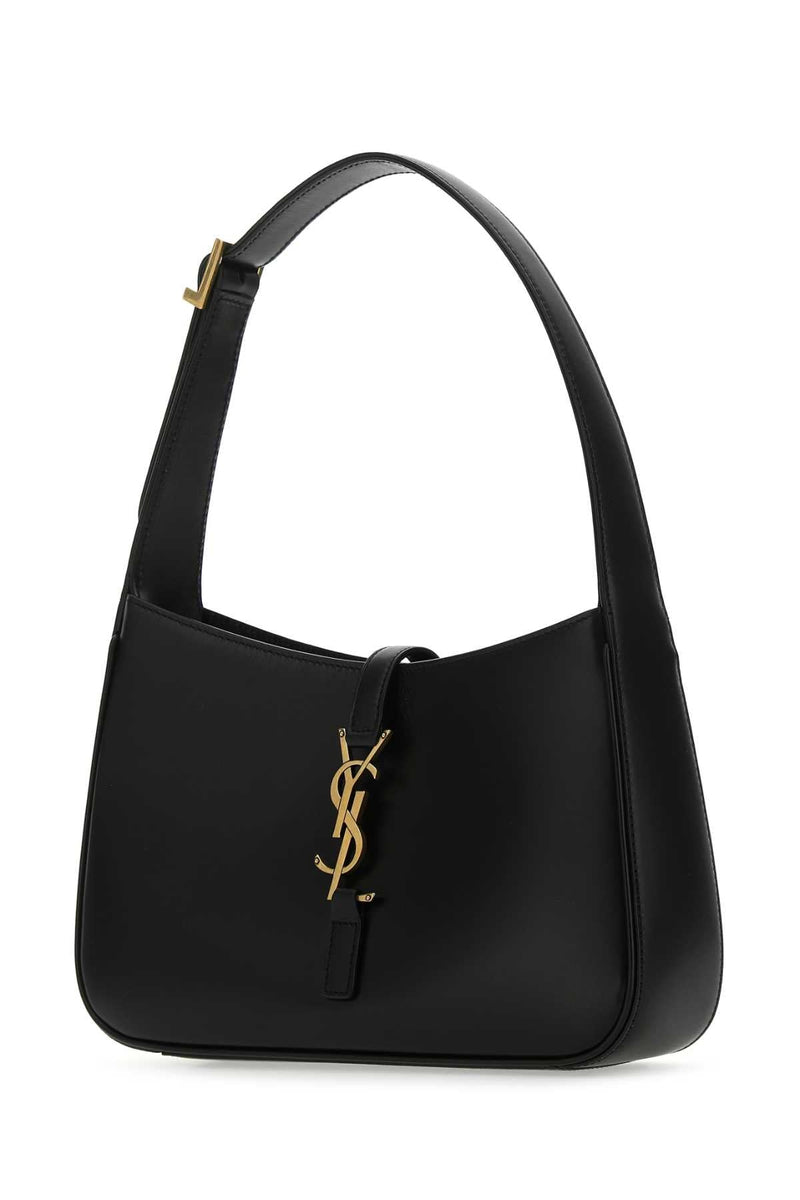 Saint Laurent Le 5 À 7 Shoulder Bag — Black Calf Skin