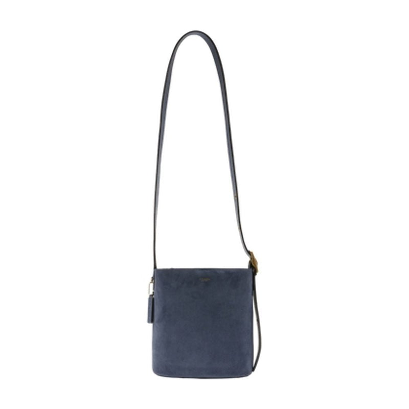 Coach Bleecker 21 Shoulder Bag — Blue Calfskin