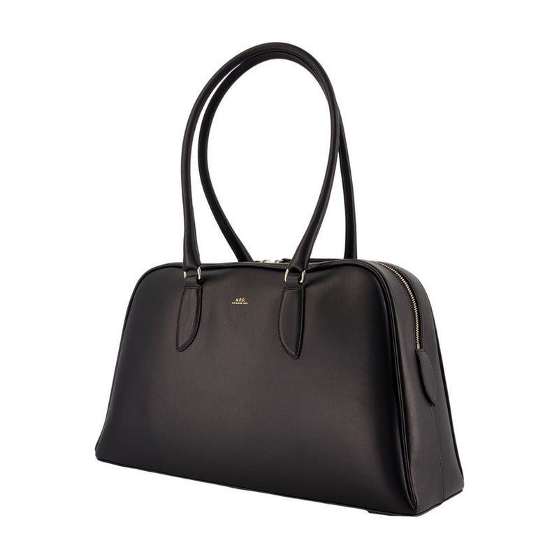 A.p.c. Paloma Shoulder Bag — Black Cowhide