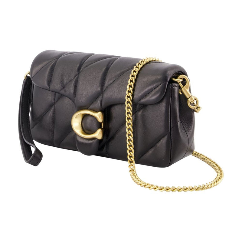 Coach Tabby Chain Crossbody Bag — Black Cowhide
