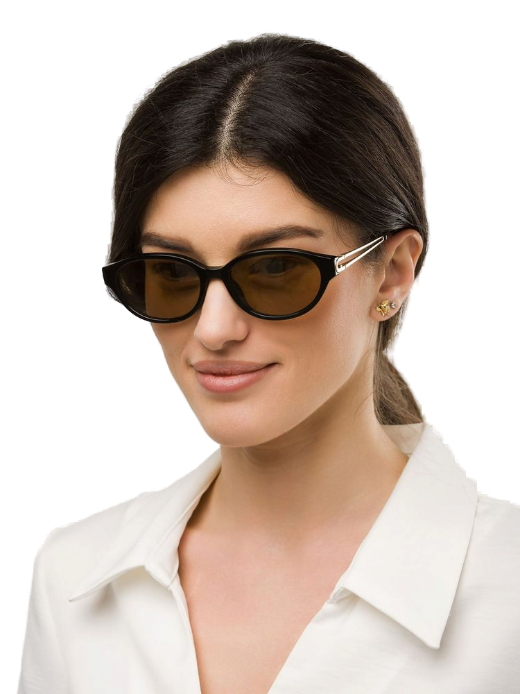 Furla Sfub31 Cat-Eye Sunglasses — Black Combined