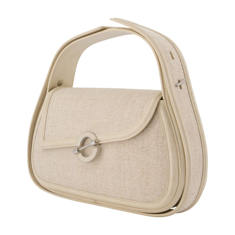 Samsøe Shoulder Bag — Beige Cotton