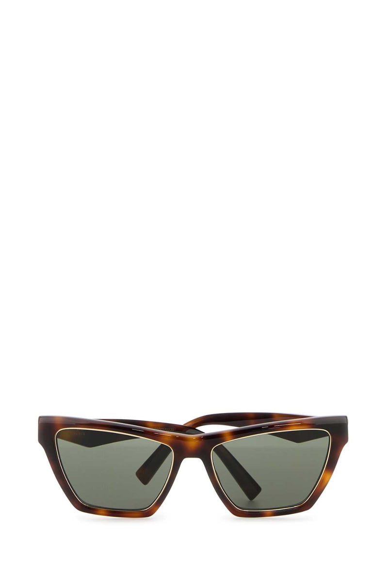 Saint Laurent Sl Sunglasses — Brown Exterior: Acetate
