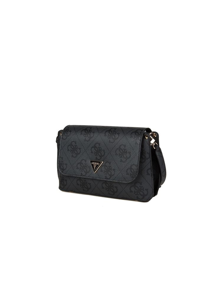 Guess Crossbody Bag — Black Polyurethane