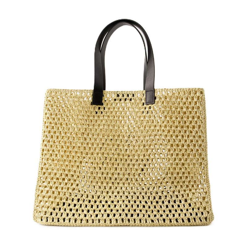 Anine Bing Rio Tote Bag — Beige Synthetic