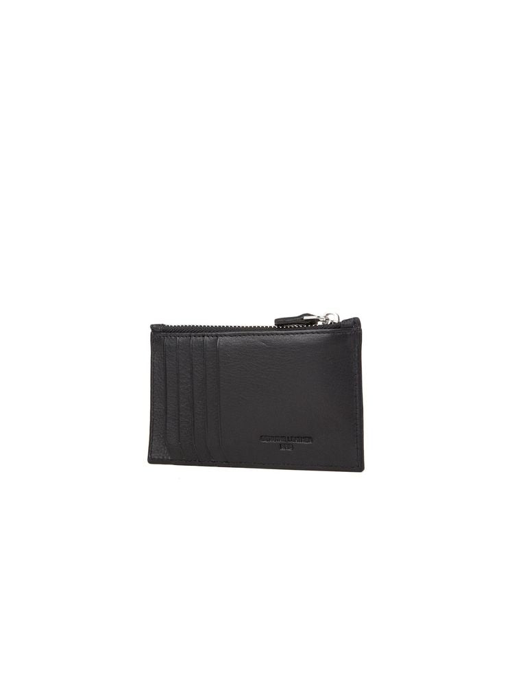 Momo Design Genuine Leather Wallet — Black